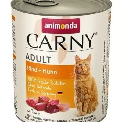 Animonda Cat Carny Adult Wołowina I Kurczak 800g