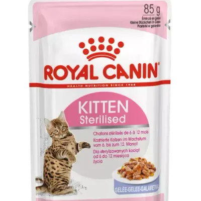 ROYAL CANIN Kitten Sterilised Gelee 12x85g