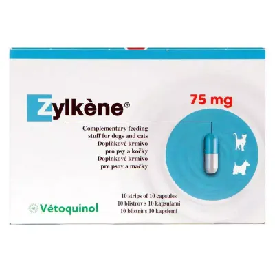 Vetoquinol Zylkene 75mg 10tab