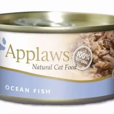 APPLAWS Ocean Fish In Broth Tin 156g