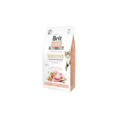 Brit Care Cat Grain-Free Sensitive Healthy Digestion & Delicate Taste Z Indykiem I Łososiem 7kg