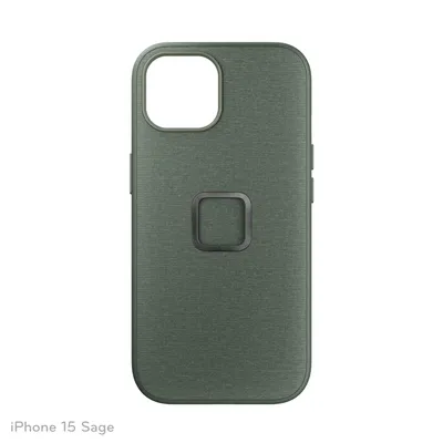 PD Mobile Fabric Case iPhone 15 - Sage