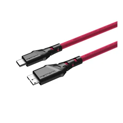 Mathorn MTC-530M 5m 10Gbps USB C - MicroB Magenta