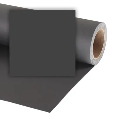 Colorama tło kartonowe 1,35 x 11m BLACK 68