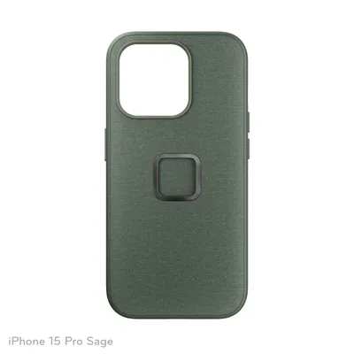 PD Mobile Fabric Case iPhone 15 Pro - Sage