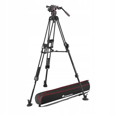 Zestaw Manfrotto 645 Twin Fast Alu z głowicą 608