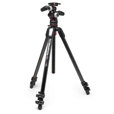 Statyw Manfrotto 055 Carbon z głowicą MHXPRO-3W + MOVE