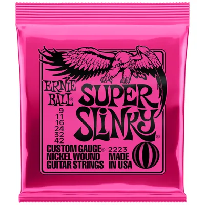 Ernie Ball 2223 NC Hybrid Slinky struny do gitary elektrycznej 9-42