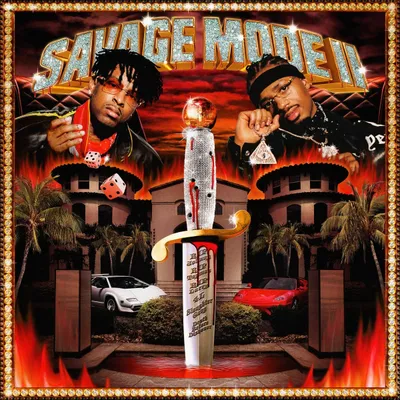 21 Savage & Metro Boomin - Savage Mode II LP płyta winylowa czerwona