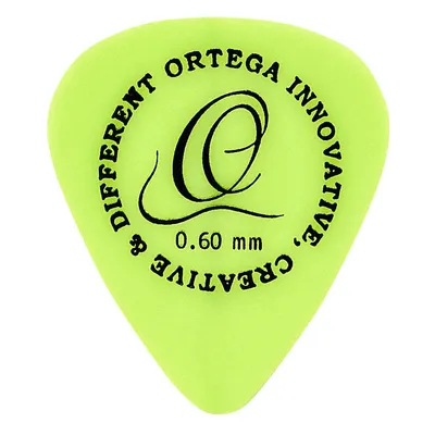 Kostka do gitary 0,60mm Ortega OGPST-060 S-Tech Delrin kostka gitarowa