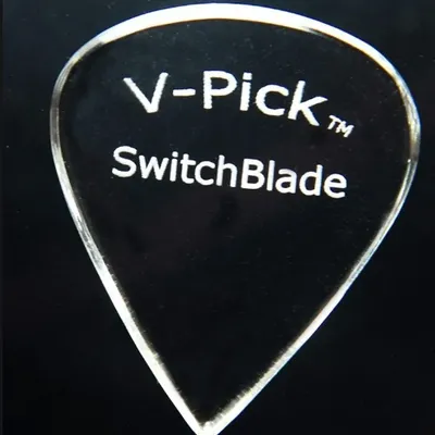 Akrylowa kostka do gitary 1,5mm V-Picks SwitchBlade Crystal Clear przezroczysta kostka do gitary