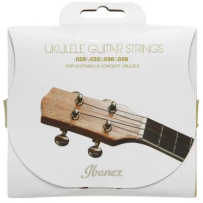 Struny do ukulele sopranowego i koncertowego Ibanez IUKS4 25-36