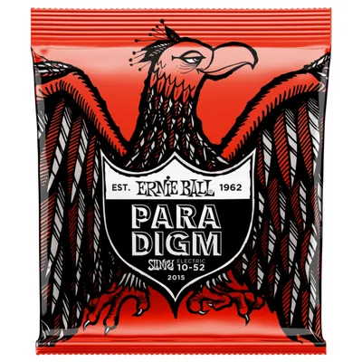 Ernie Ball 2015 Paradigm Slinky struny do gitary elektrycznej 10-52