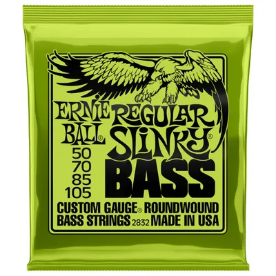 Ernie Ball Regular Slinky Bass Nickel Wound 50-105 (EB 2832) struny do gitary basowej