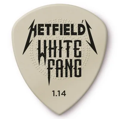 Dunlop Hetfield's white fang kostka gitarowa 1.14 mm