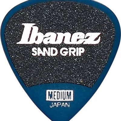 Kostka do gitary Ibanez PPA16MSG-DB Sand Grip 0,8mm niebieska