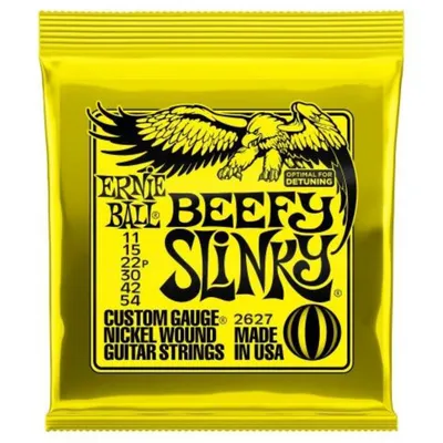 Struny Ernie Ball 2627 Beefy Slinky do gitary elektrycznej 11-54