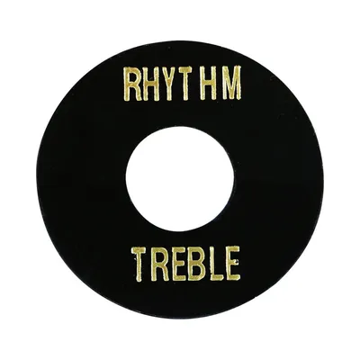 Płytka Rhythm/Treble HOSCO (BK) pod przełącznik w gitarach typu LP/SG