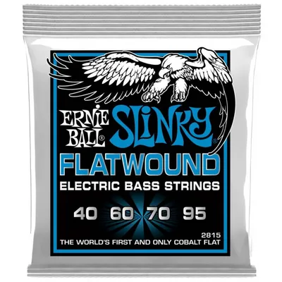 Ernie Ball Slinky Bass Flatwound 40-95 EB 2815 struny do gitary basowej