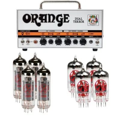 Orange Dual Terror Head - Zestaw lamp