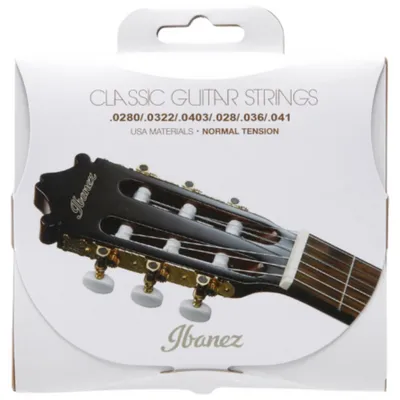 Struny do gitary klasycznej Ibanez ICLS6NT Silverplated Wound 28-41