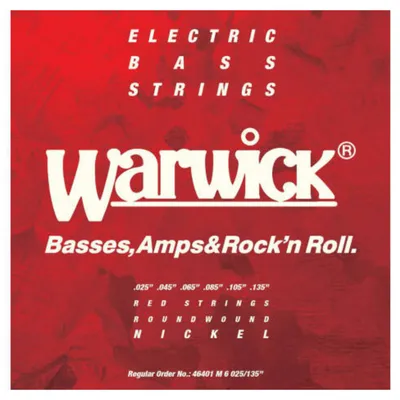 Warwick 46401 M 6 Struny do gitary basowej 025/135