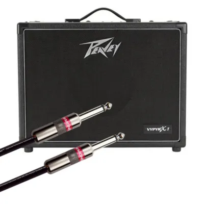 Combo gitarowe 20W Peavey VYPYR X1 z kablem instrumentalnym Monster Prolink Classic 3,6m Jack