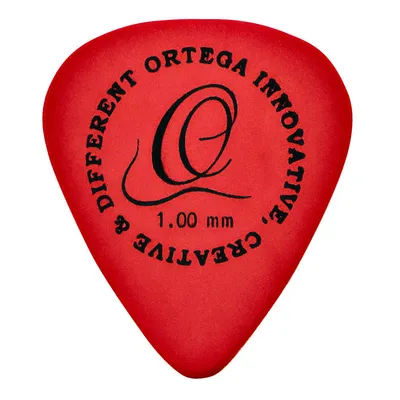 Kostka do gitary 1,0mm Ortega OGPST-100 S-Tech Delrin kostka gitarowa