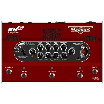 Wzmacniacz gitarowy lampowy 200W Stomp-Head 6.CE Taurus