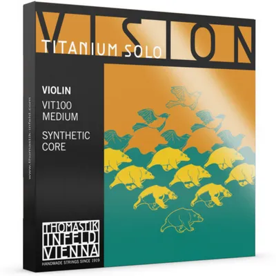 Struny do skrzypiec 4/4 Thomastik Vision Titanium Solo VIT100