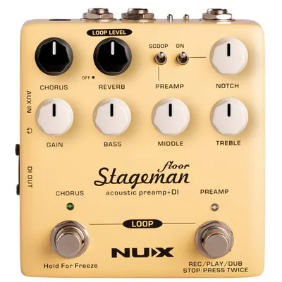 Preamp akustyczny z looperem NUX NAP-5 STAGEMAN FLOOR