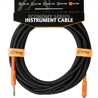 Kabel instrumentalny Ortega OECIS-30 J/J 9m Economy