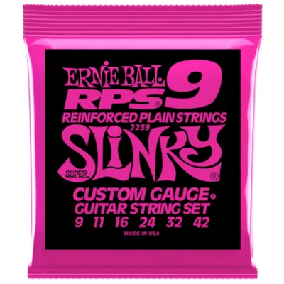 Ernie Ball 2239 Super Slinky RPS Nickel Wound 9-42 struny do gitary elektrycznej