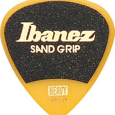 Kostka do gitary Ibanez PPA16HSG-YE Sand Grip 1mm żółta