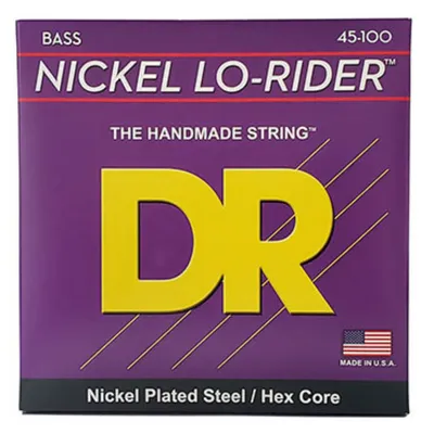 Struny do gitary basowej DR NLH 45-100 Nickel Lo-Rider