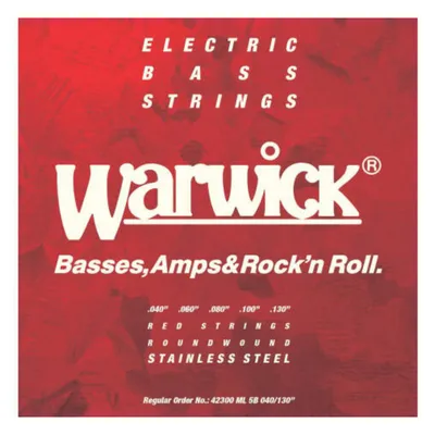 Warwick 42300 ML 5B Struny do gitary basowej 040/130