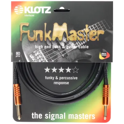 Kabel instrumentalny KLOTZ FUNK MASTER TM-0600 J/J 6m