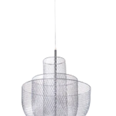 Lampa wisząca MESH CHROME LED chrom 45 cm