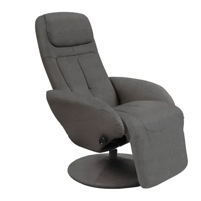 OPTIMA 2 recliner popielaty tkanina