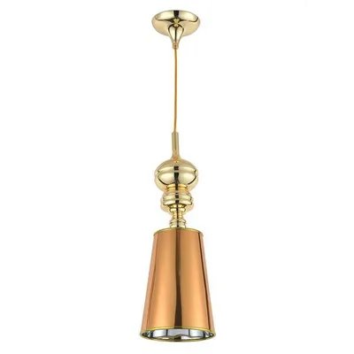 Lampa wisząca QUEEN-1 złota 18 cm