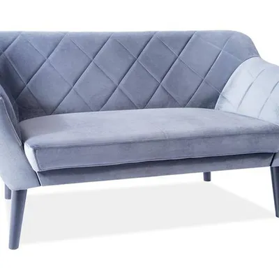 SOFA KARO 2 VELVET SZARY BLUVEL 14 / BUK