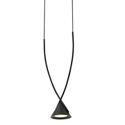 Lampa wisząca MIA LED czarna 15,5 cm