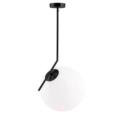 Lampa wisząca SOLARIS czarna 30 cm