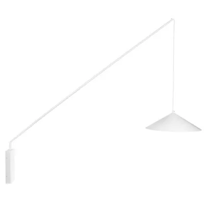 Lampa ścienna SWING biała 140 cm