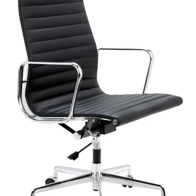 Fotel biurowy AERON PRESTIGE PLUS chrom - skóra naturalna, aluminium