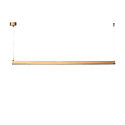 Lampa wisząca BEAM-100 LED złota 100 cm