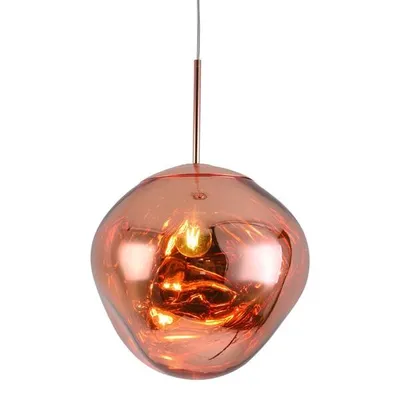 Lampa wisząca GLAM M 28 cm miedziana