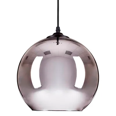 Lampa wisząca MIRROR GLOW - M chrom 30 cm