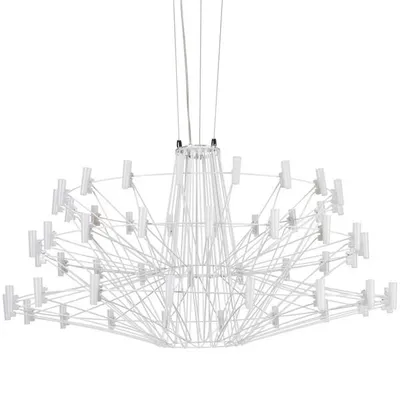 Lampa wisząca MADAME L biała 100 cm