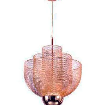 Lampa wisząca MESH BRASS LED miedziana 60 cm